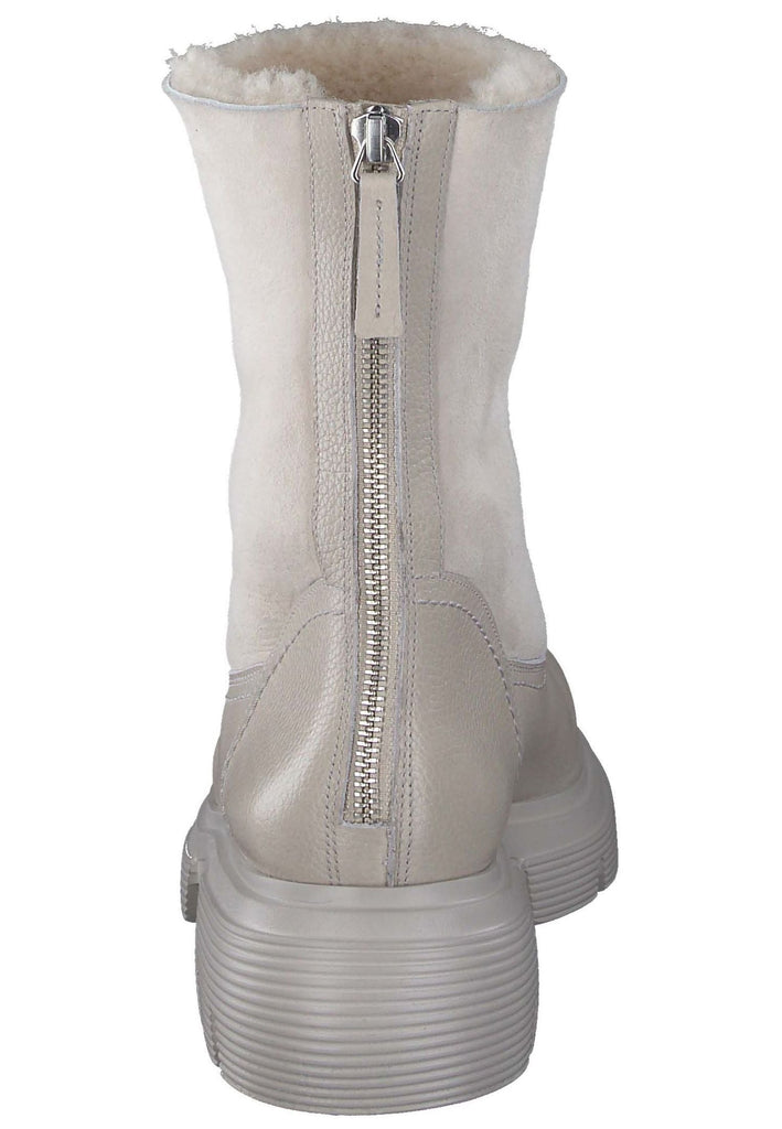 Paul Green Stiefelette Glattleder Beige Warmfutter