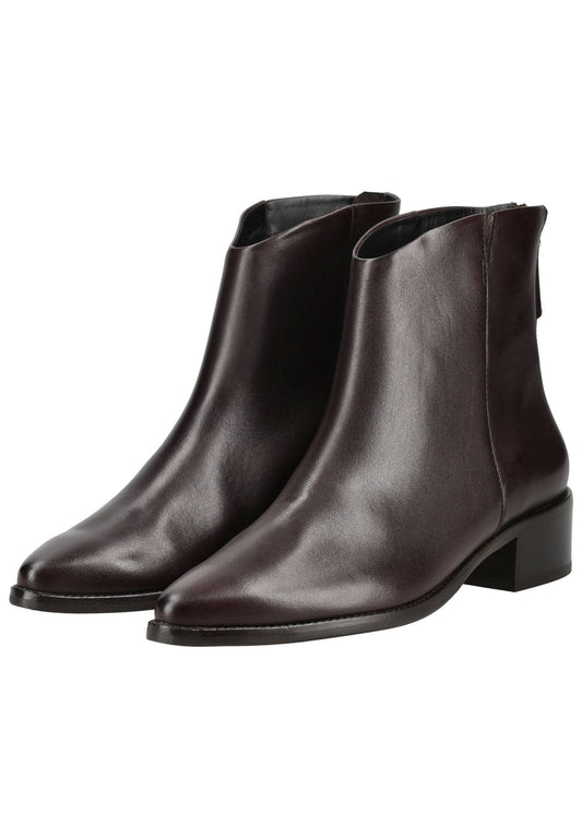 Paul Green Stiefelette Glattleder Espresso
