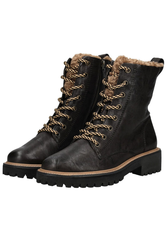 Paul Green Stiefelette Glattleder Moro Warmfutter