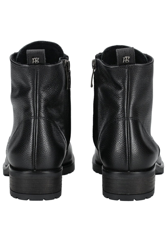 Paul Green Stiefelette Glattleder Schwarz
