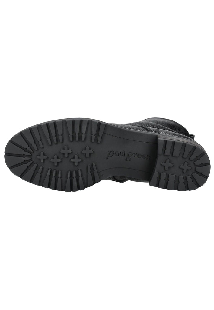 Paul Green Stiefelette Glattleder Schwarz