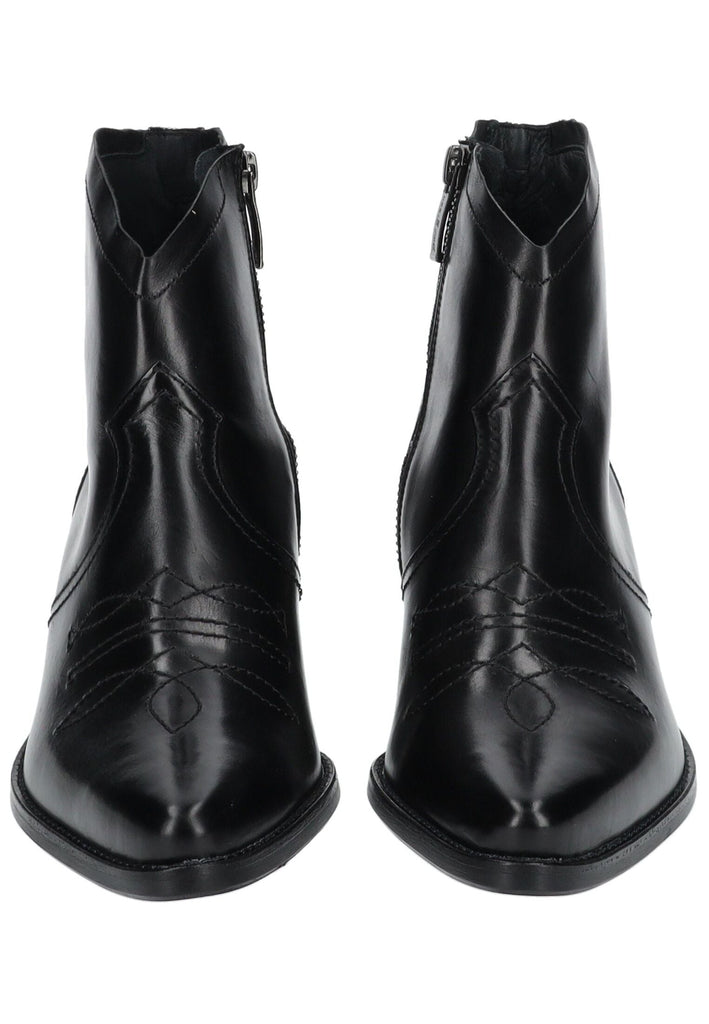 Paul Green Stiefelette Glattleder Schwarz