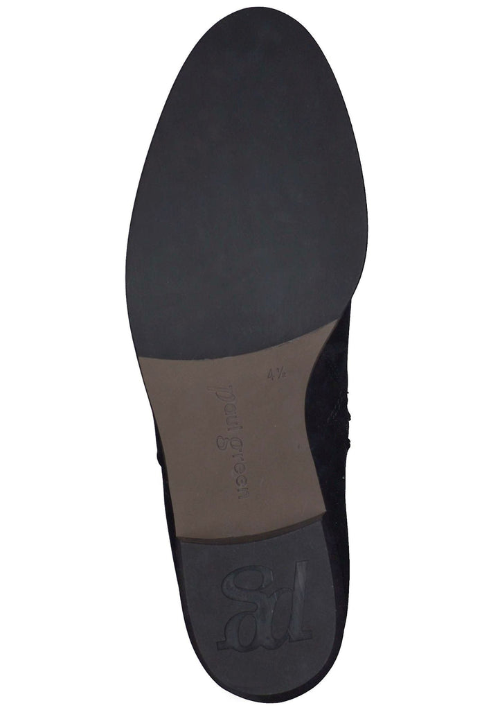 Paul Green Stiefelette Glattleder Schwarz