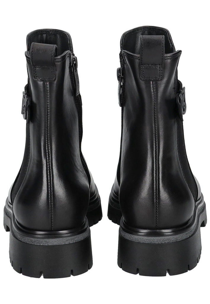 Paul Green Stiefelette Glattleder Schwarz