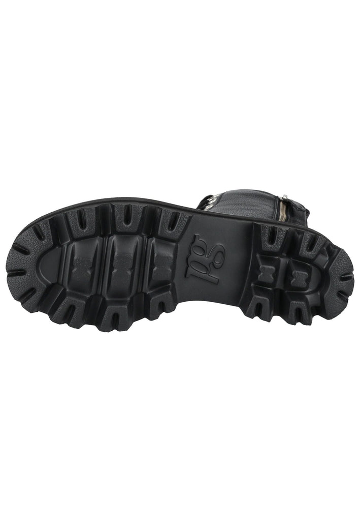 Paul Green Stiefelette Glattleder Schwarz