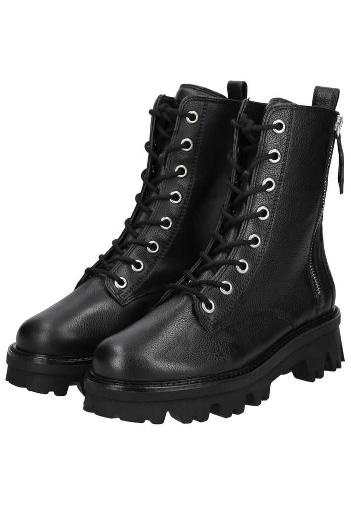 Paul Green Stiefelette Glattleder Schwarz