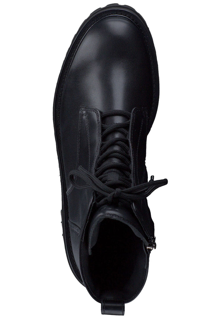 Paul Green Stiefelette Glattleder Schwarz