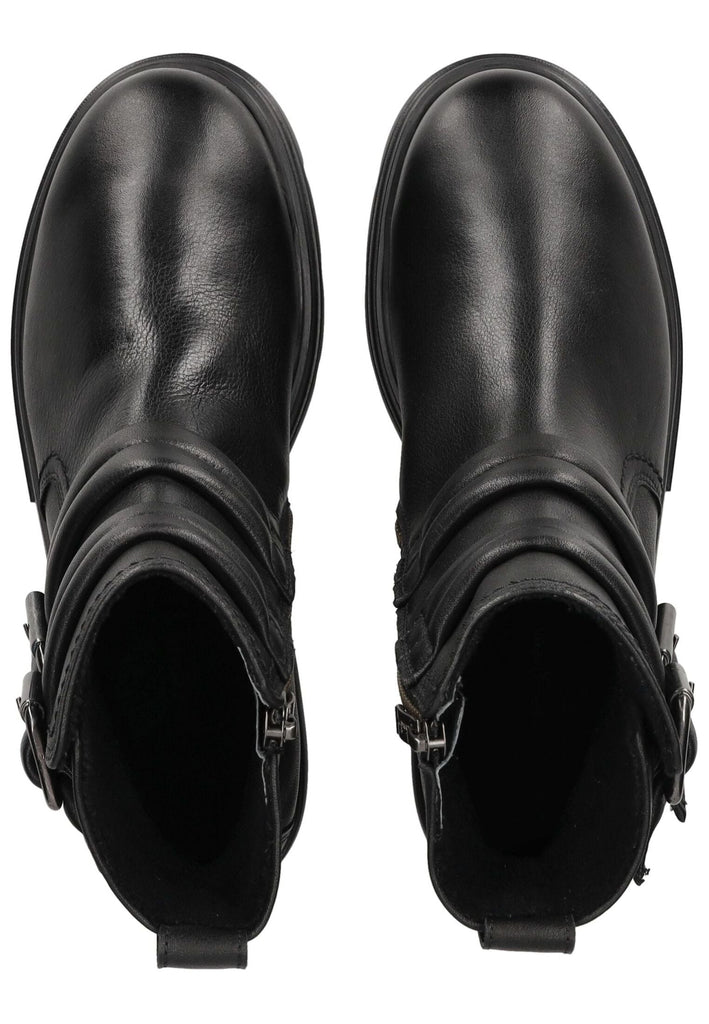 Paul Green Stiefelette Glattleder Schwarz