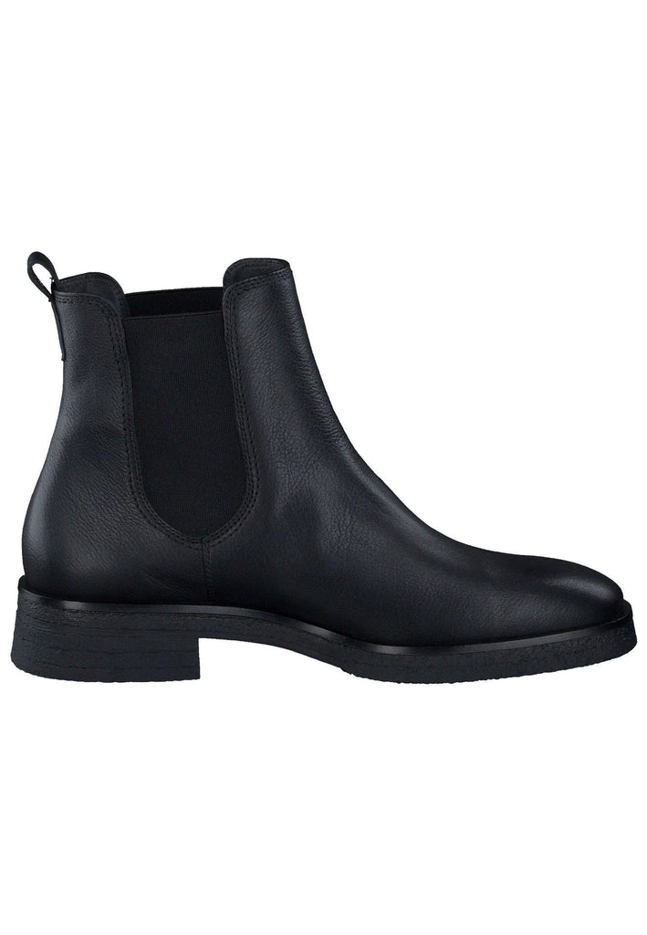 Paul Green Stiefelette Glattleder Schwarz