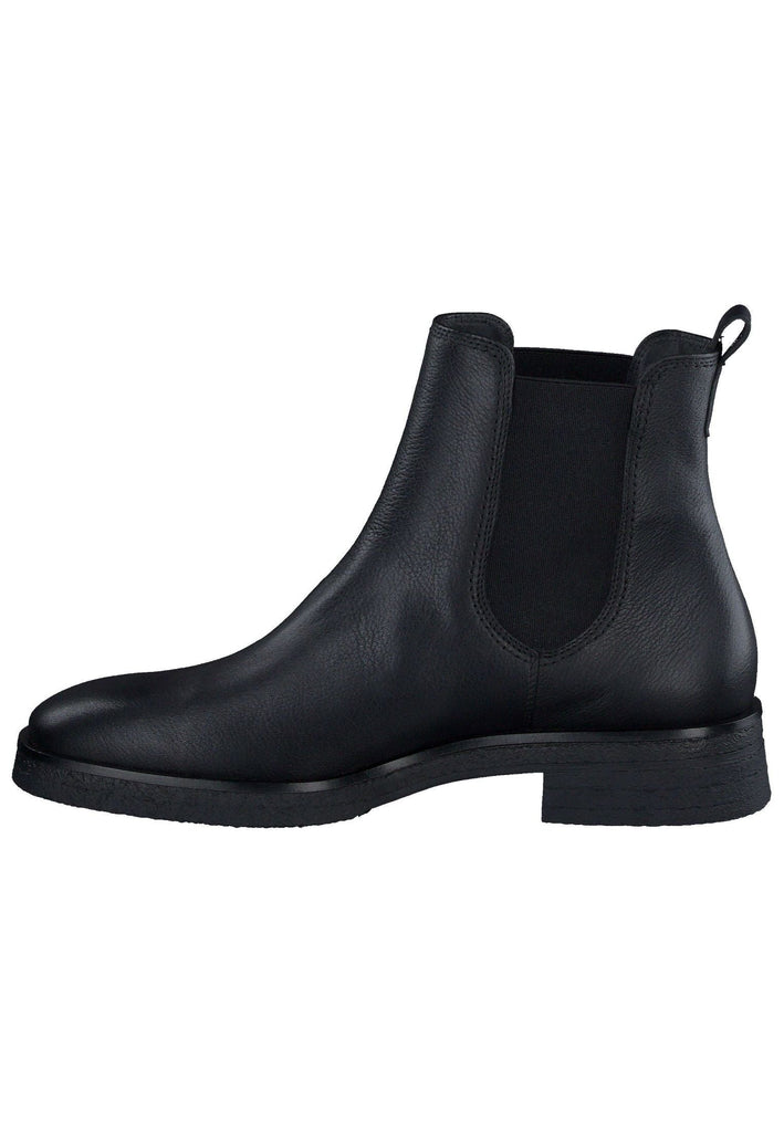 Paul Green Stiefelette Glattleder Schwarz