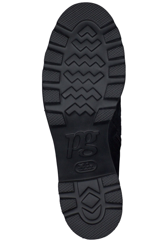 Paul Green Stiefelette Glattleder Schwarz