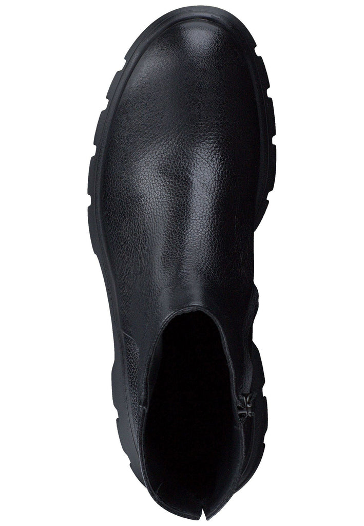 Paul Green Stiefelette Glattleder Schwarz
