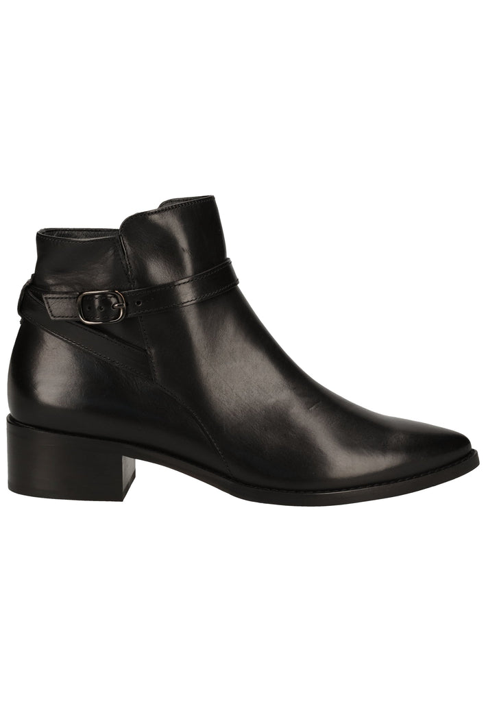 Paul Green Stiefelette Glattleder Schwarz