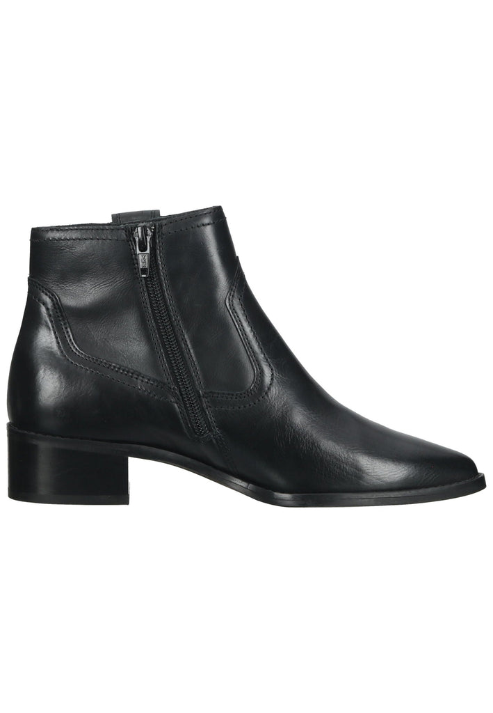 Paul Green Stiefelette Glattleder Schwarz