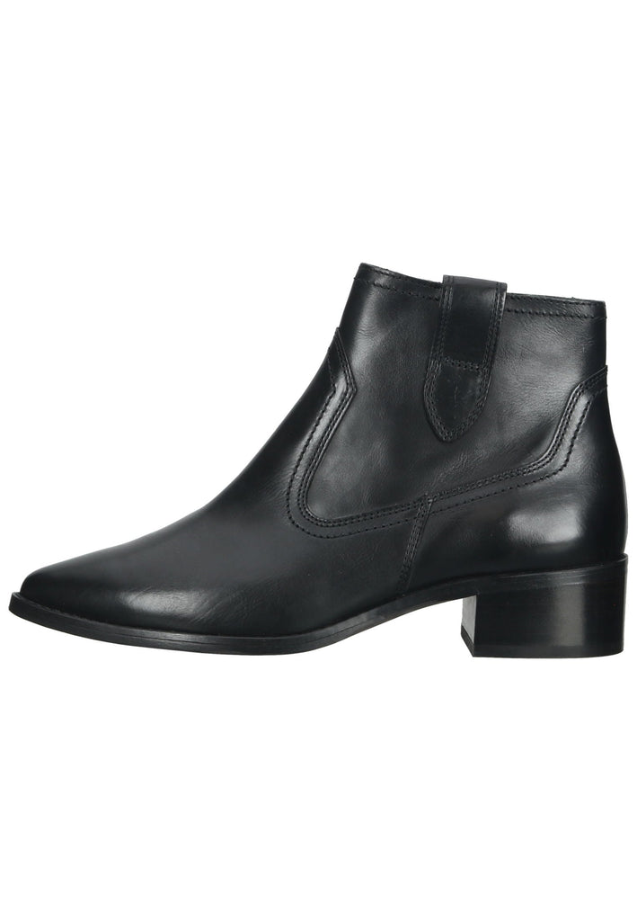 Paul Green Stiefelette Glattleder Schwarz