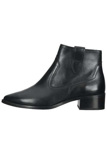 Paul Green Stiefelette Glattleder Schwarz