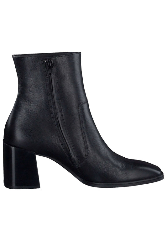 Paul Green Stiefelette Glattleder Schwarz