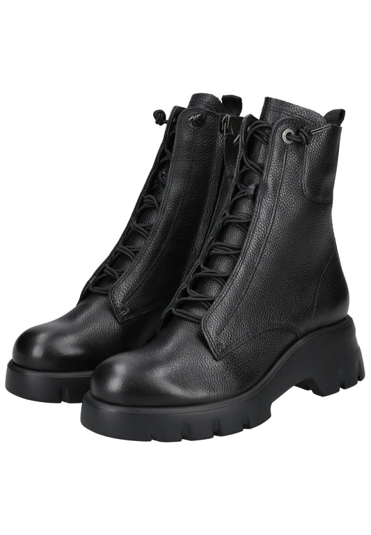 Paul Green Stiefelette Glattleder Schwarz