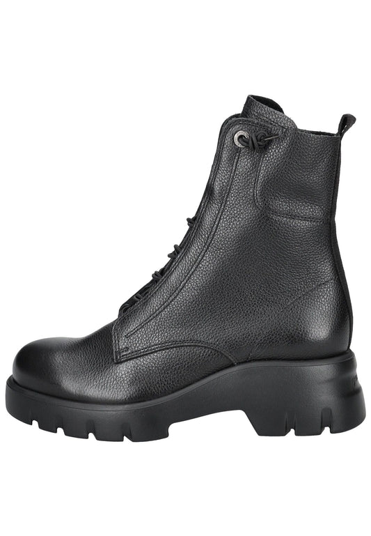 Paul Green Stiefelette Glattleder Schwarz