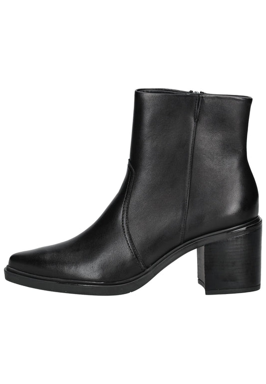 Paul Green Stiefelette Glattleder Schwarz