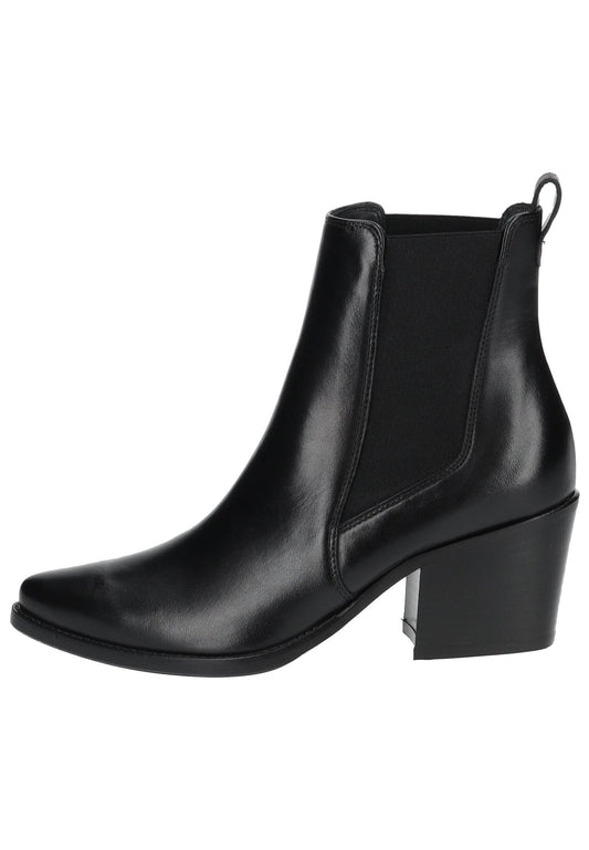 Paul Green Stiefelette Glattleder Schwarz