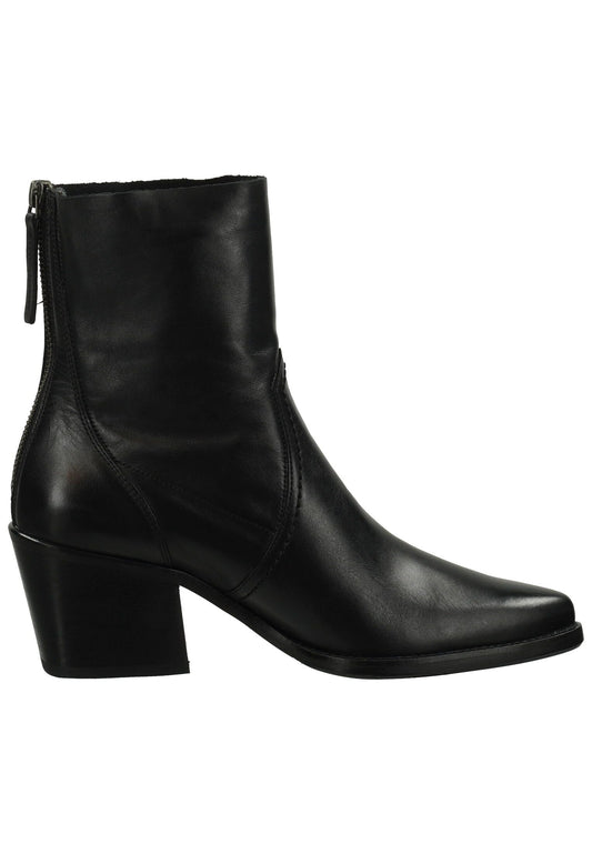 Paul Green Stiefelette Glattleder Schwarz