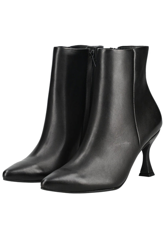 Paul Green Stiefelette Glattleder Schwarz