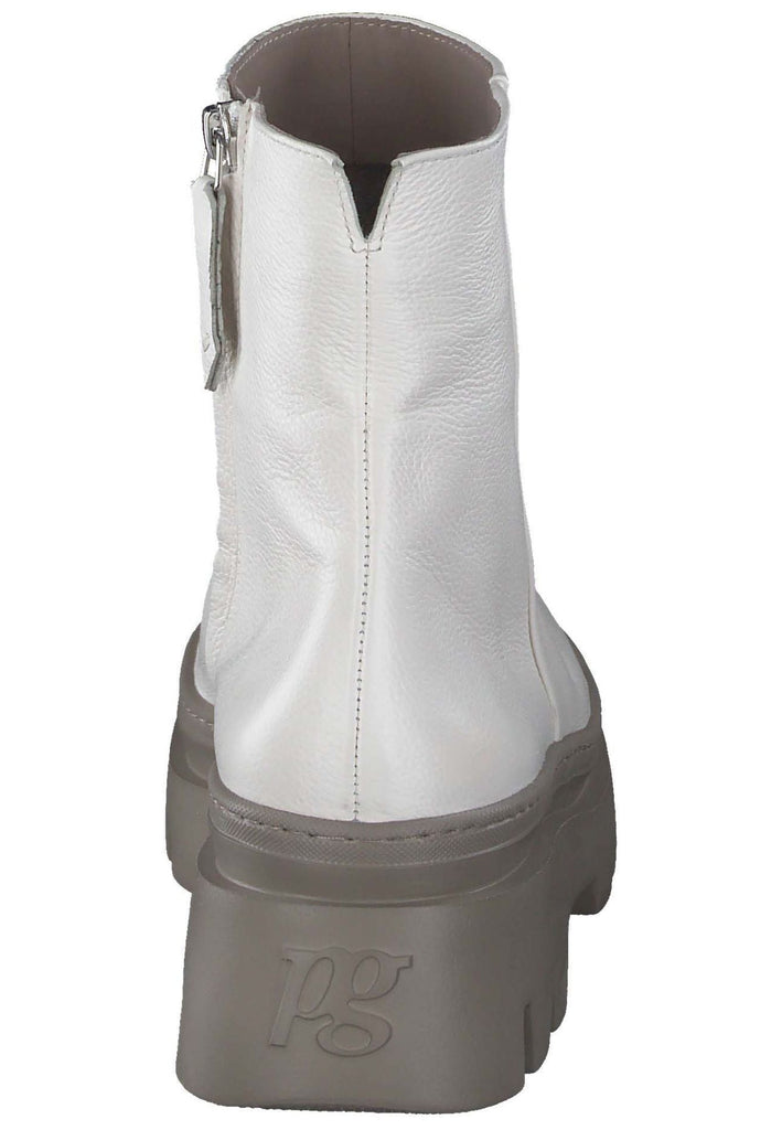 Paul Green Stiefelette Glattleder Weiß