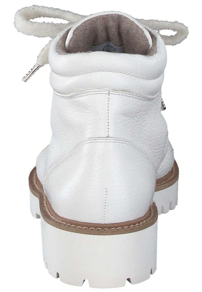 Paul Green Stiefelette Glattleder Weiß Warmfutter