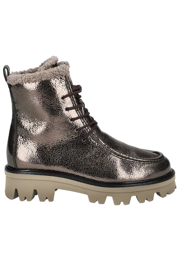 Paul Green Stiefelette Leder Erde Warmfutter