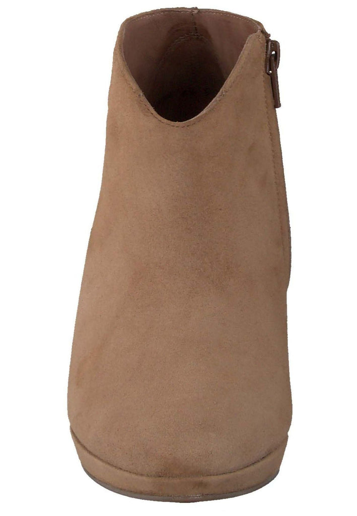 Paul Green Stiefelette Leder Mittelbraun