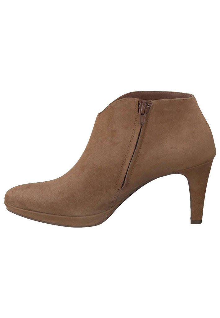 Paul Green Stiefelette Leder Mittelbraun