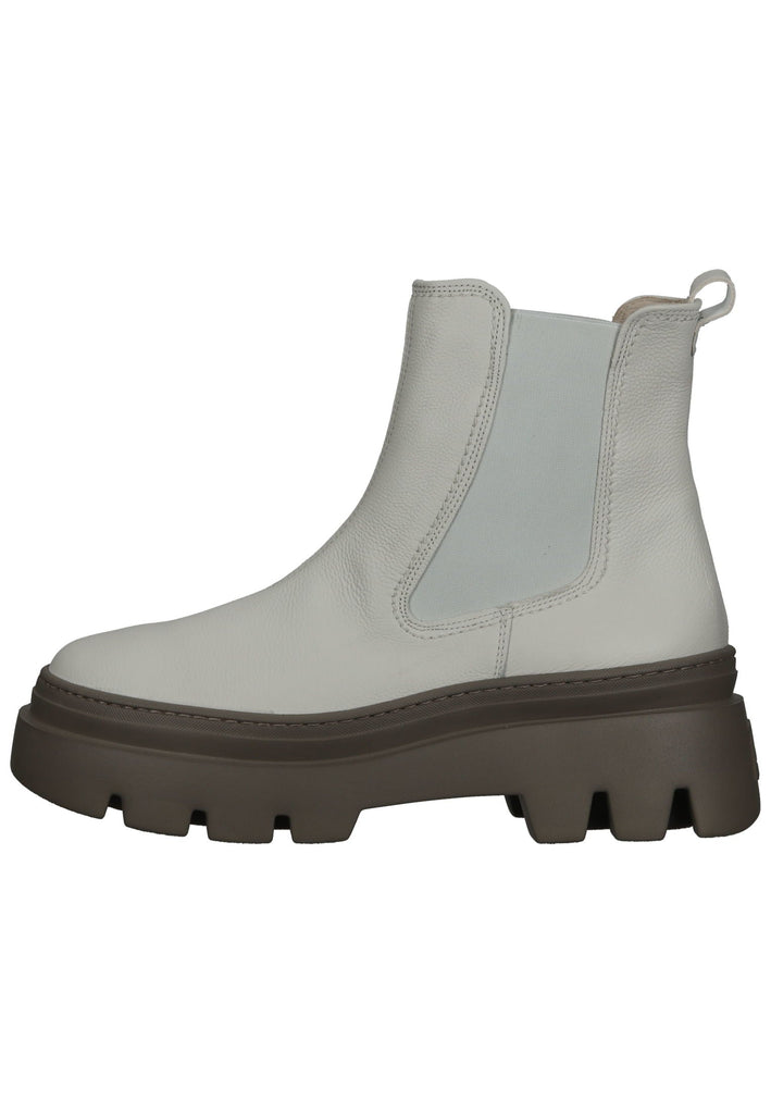Paul Green Stiefelette Leder/Textil Hellgrau