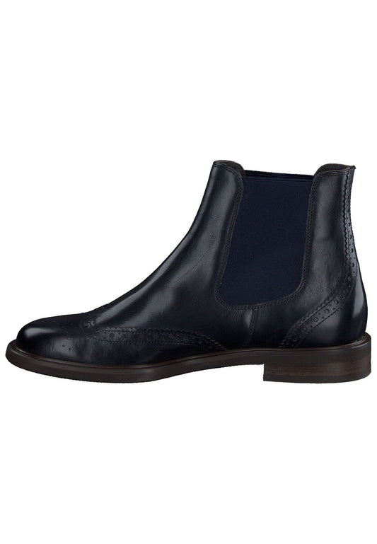 Paul Green Stiefelette Leder/Textil Ocean