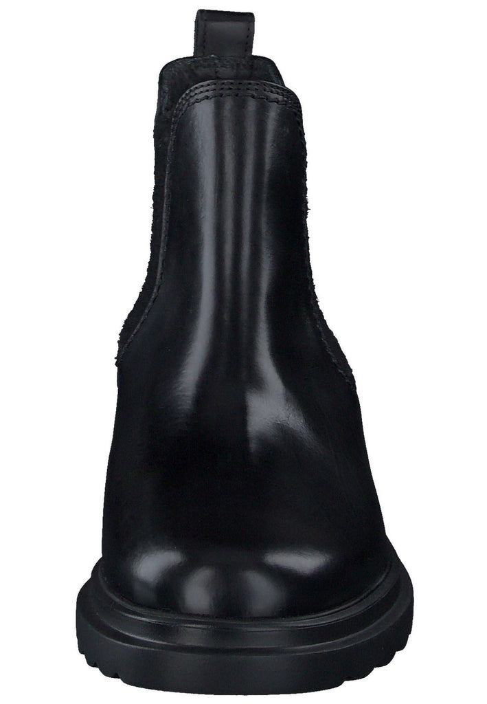 Paul Green Stiefelette Leder/Textil Schwarz