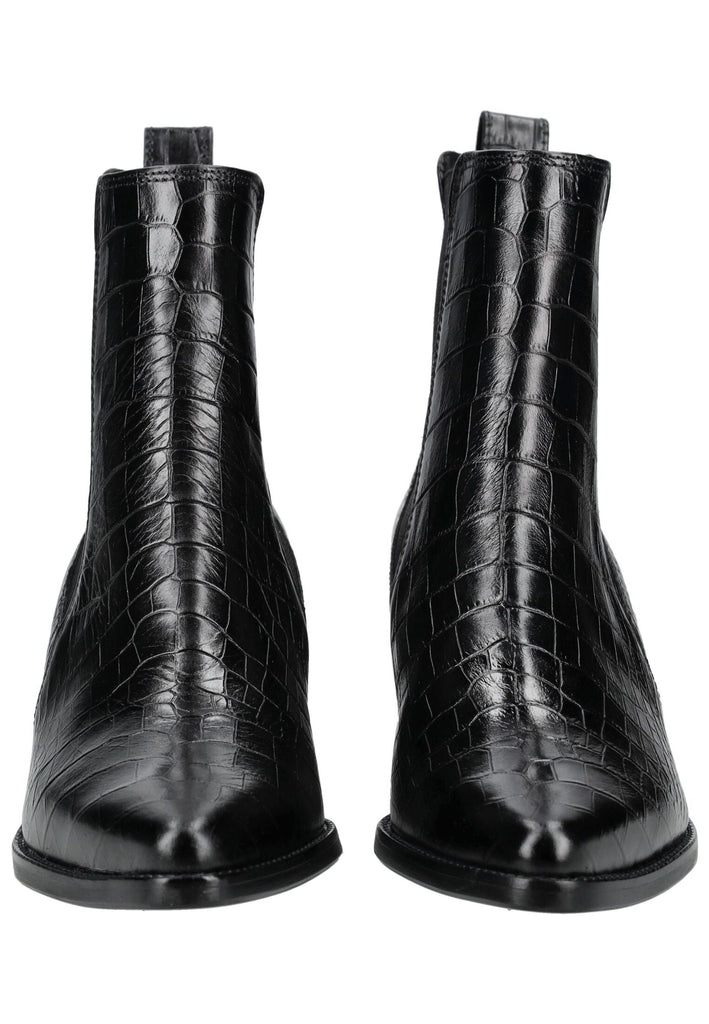 Paul Green Stiefelette Leder/Textil Schwarz