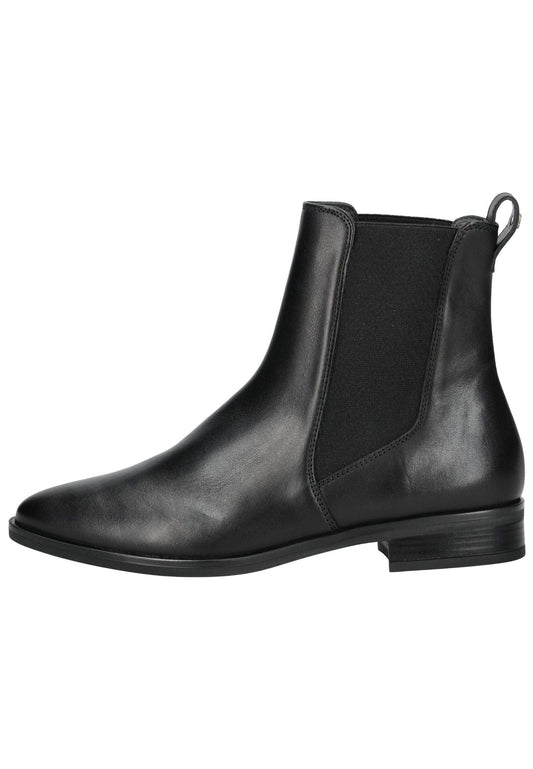 Paul Green Stiefelette Leder/Textil Schwarz
