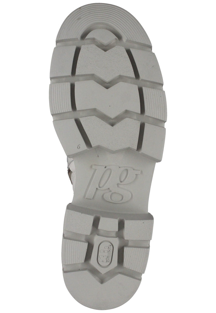 Paul Green Stiefelette Leder Weiß Lack