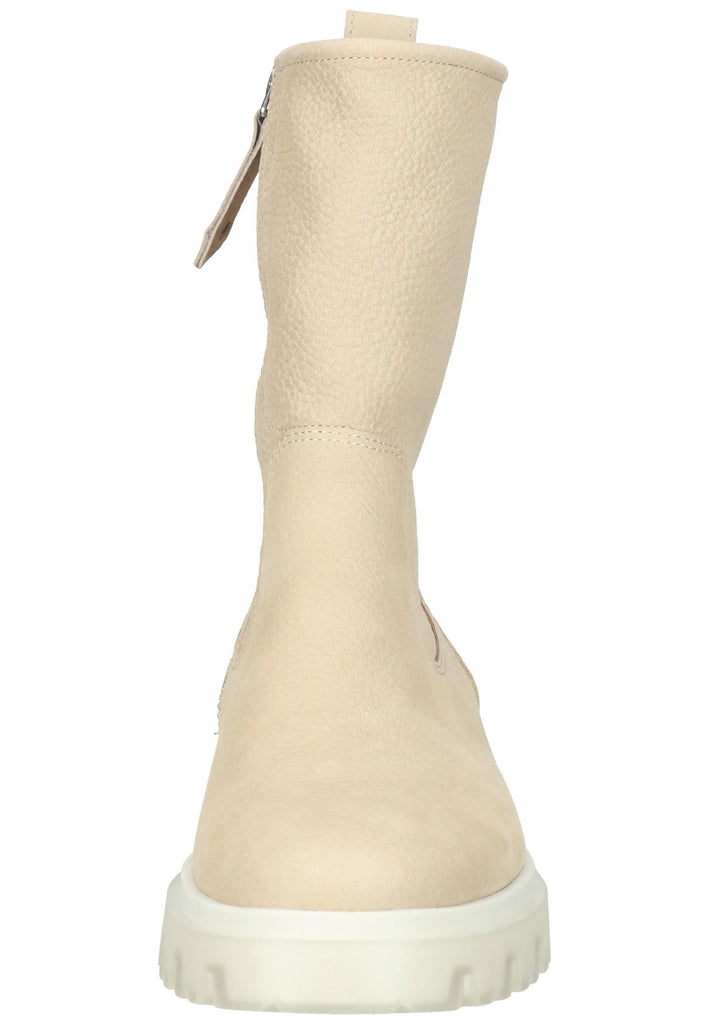 Paul Green Stiefelette Nubukleder Beige