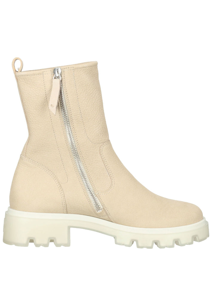 Paul Green Stiefelette Nubukleder Beige