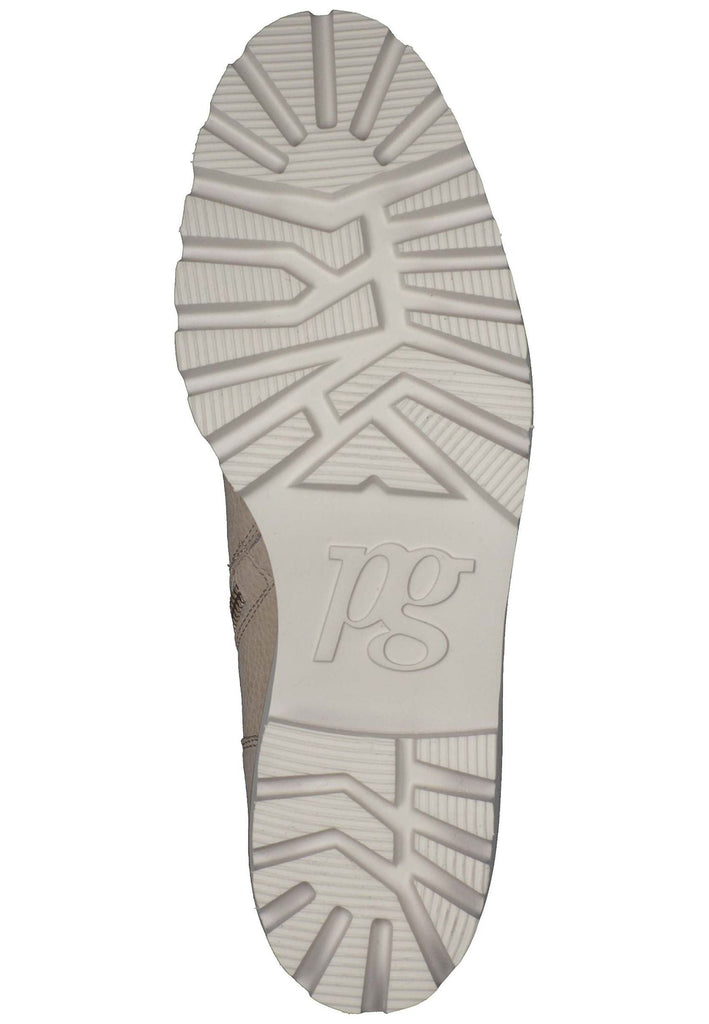 Paul Green Stiefelette Nubukleder Beige