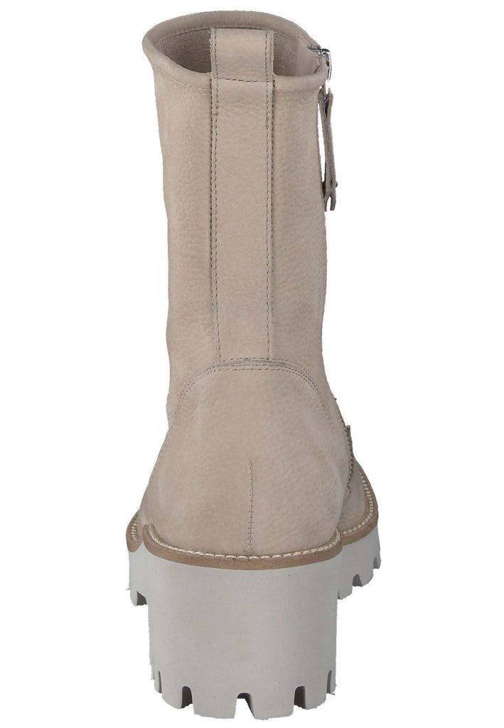 Paul Green Stiefelette Nubukleder Beige