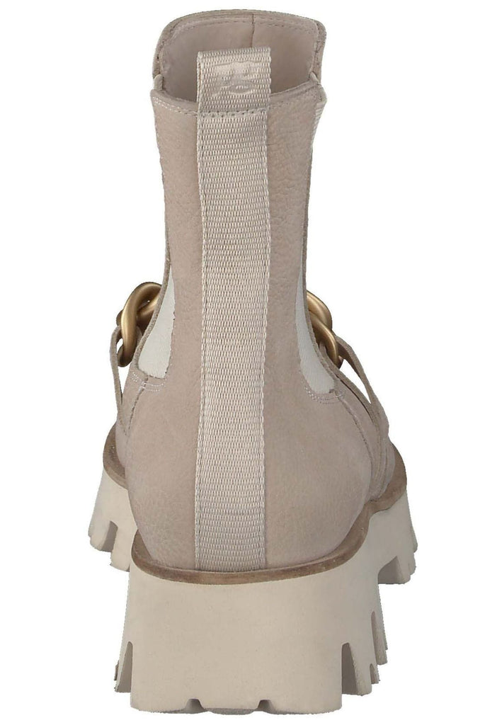 Paul Green Stiefelette Nubukleder Beige