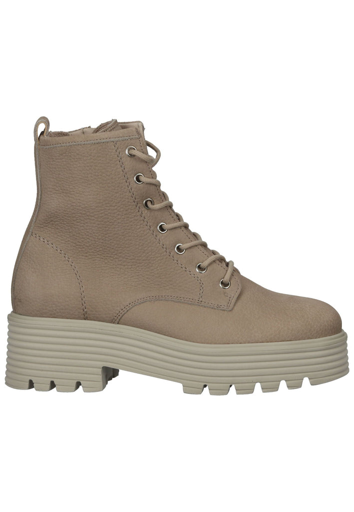 Paul Green Stiefelette Nubukleder Beige