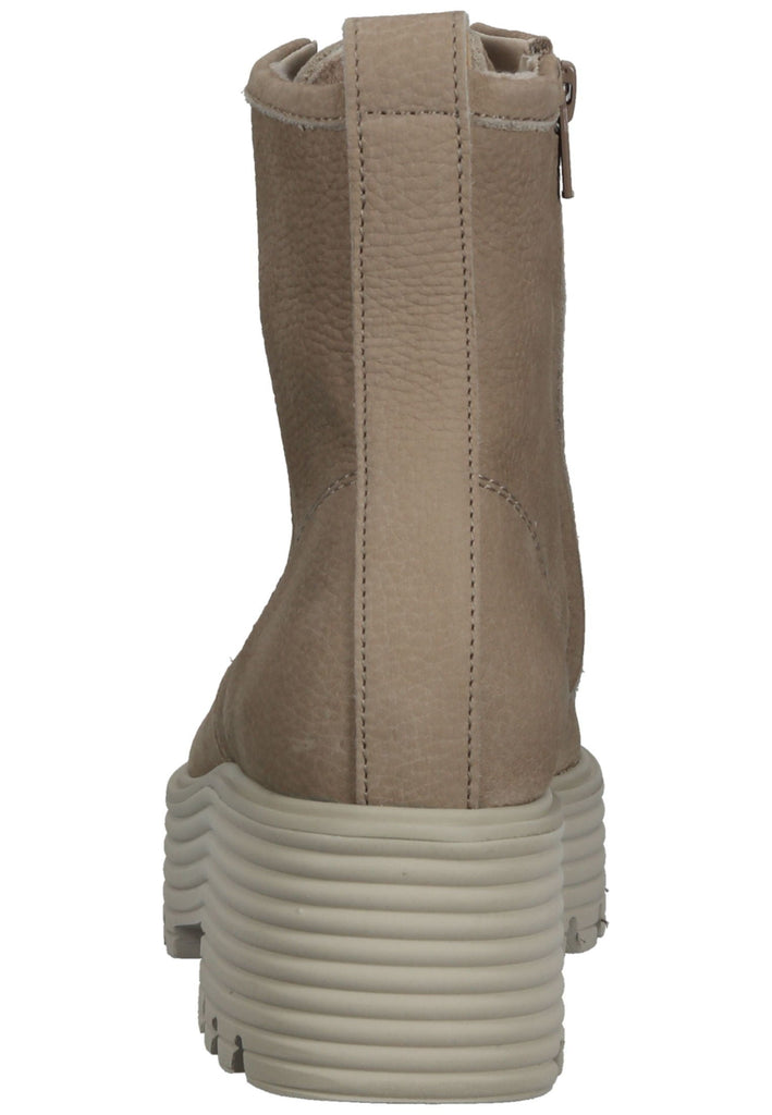 Paul Green Stiefelette Nubukleder Beige