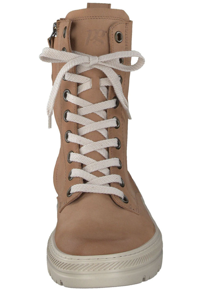 Paul Green Stiefelette Nubukleder Braun