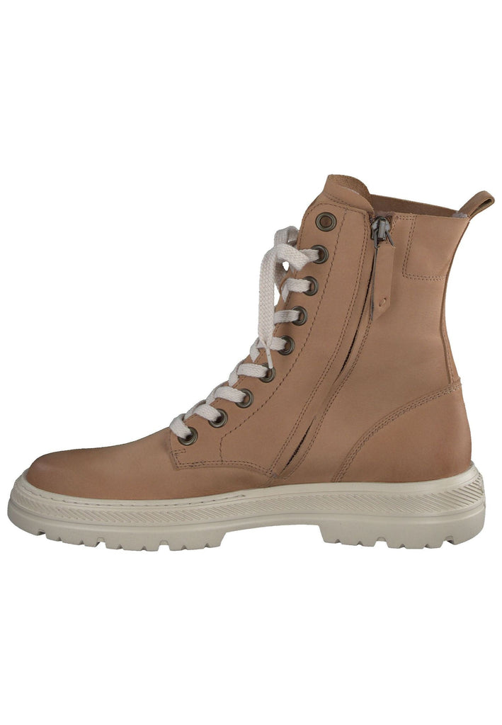 Paul Green Stiefelette Nubukleder Braun