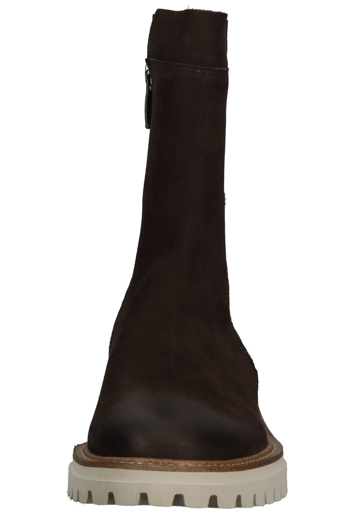 Paul Green Stiefelette Nubukleder Braun