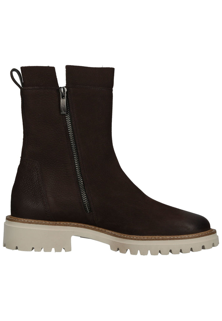 Paul Green Stiefelette Nubukleder Braun