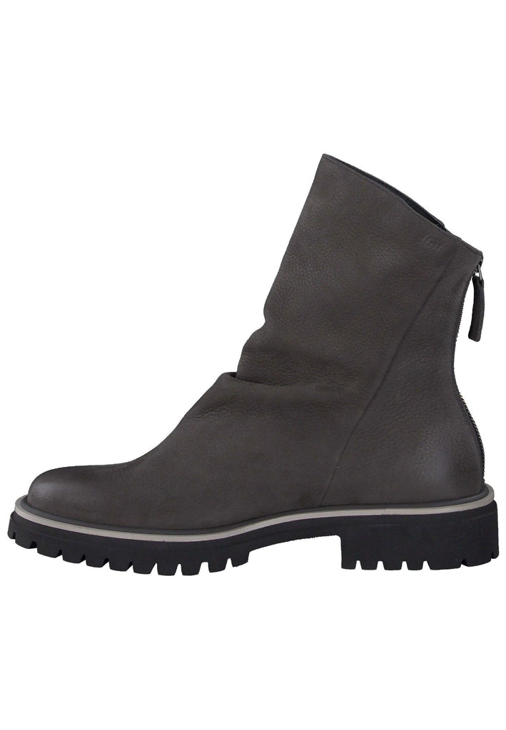 Paul Green Stiefelette Nubukleder Grau